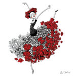 Illustration la danseuse