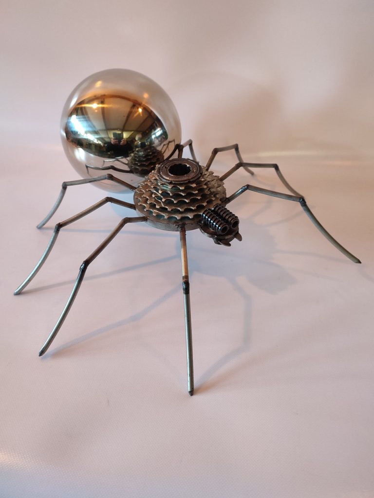 Cédric Vannier - sculpture métal araignée