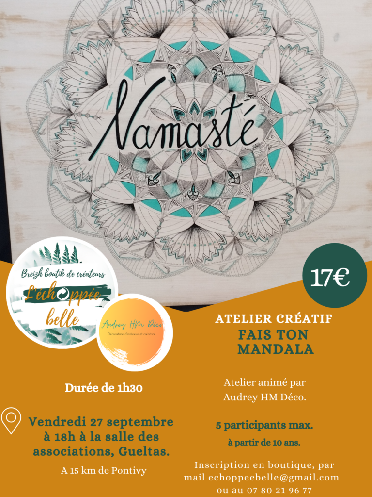 atelier mandala le 27 septembre