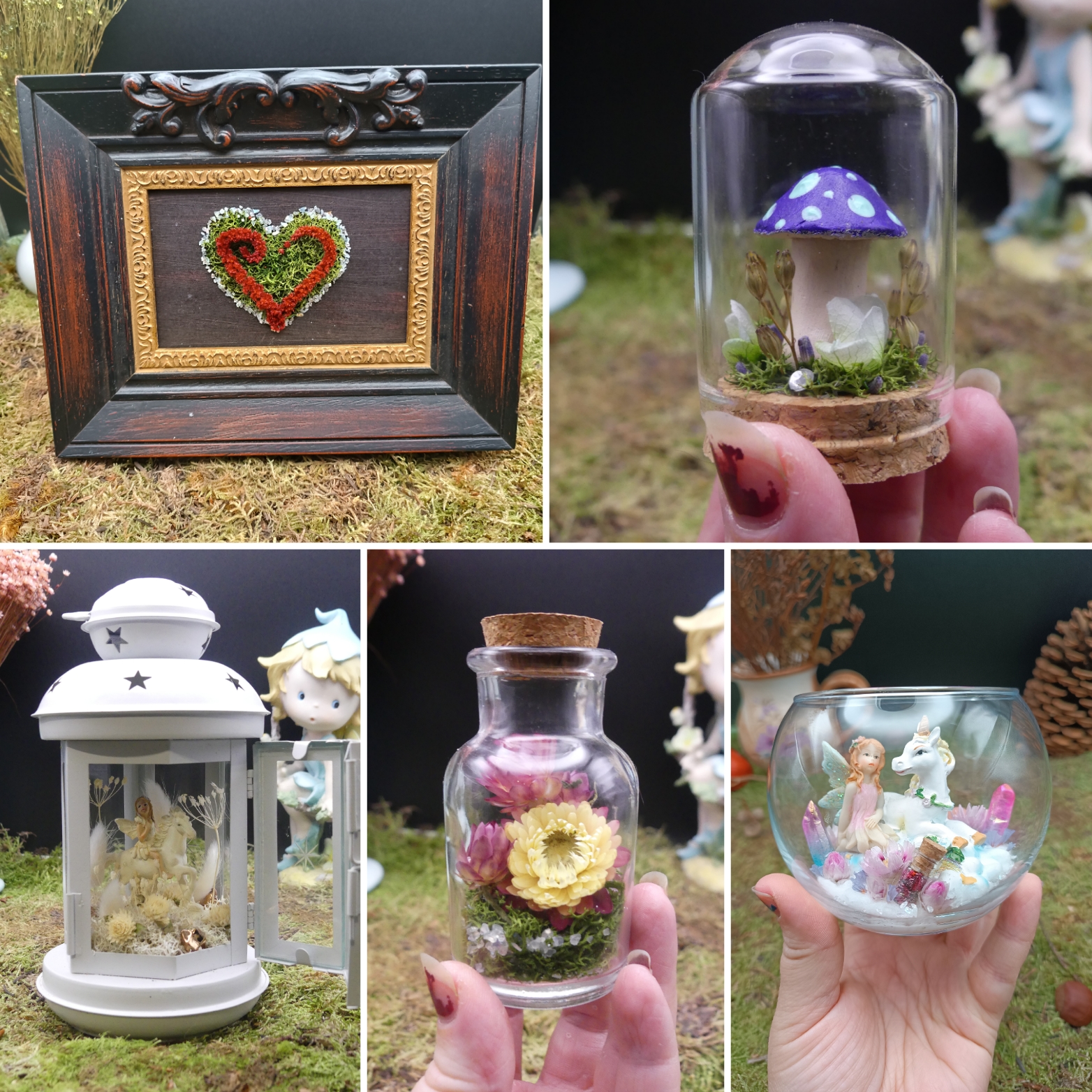 L'ÉchOppée Belle - compso végétales fantaisie Le Florarium