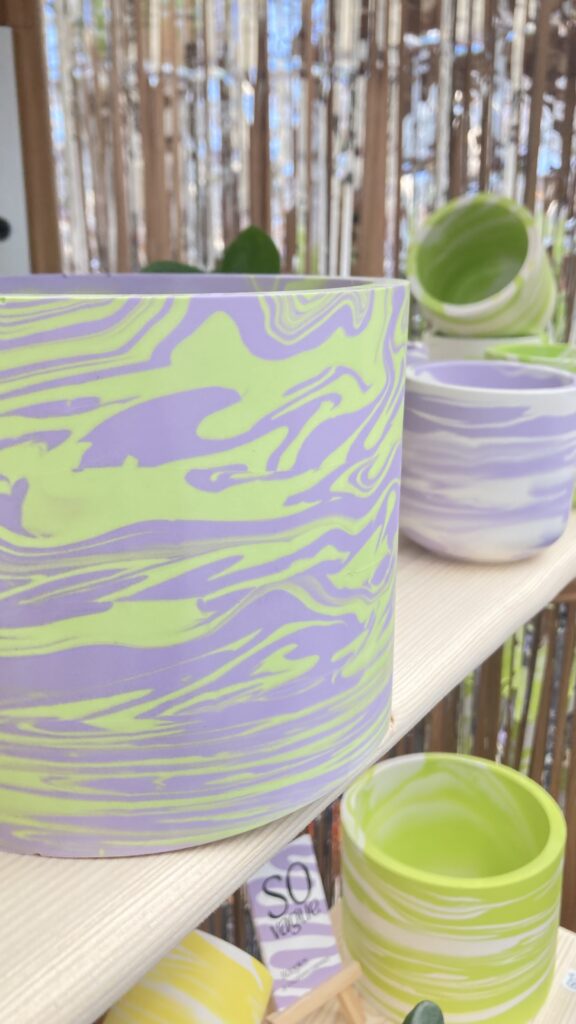 L'ÉchOppée Belle - pots jesmonite 3 Sovague